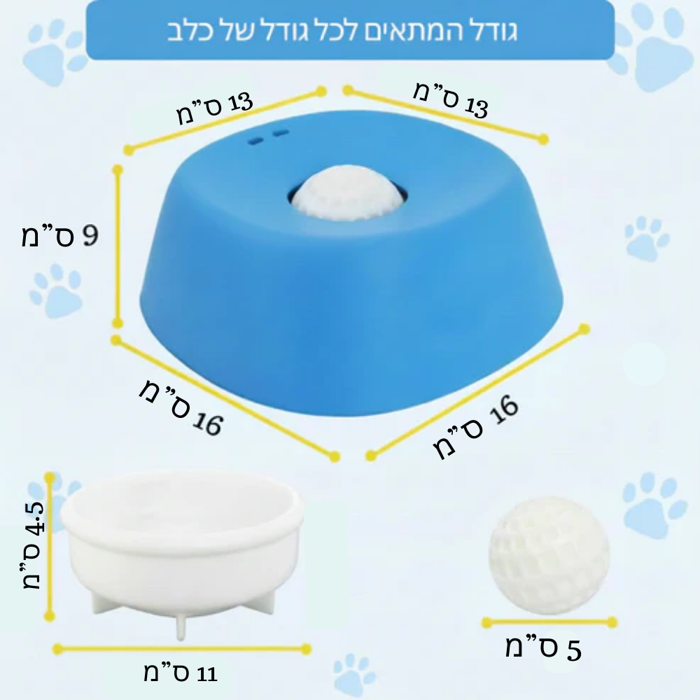 LickNJoy™ | קערת ליקוק מקצועית לכלבים