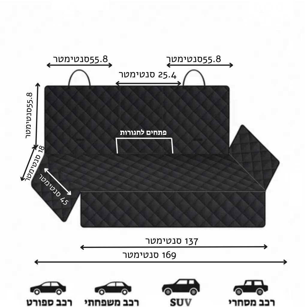 PetArmor™ - כיסוי מגן אוטו לכלב