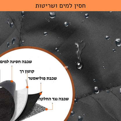 כיסוי מגן באוטו לכלב