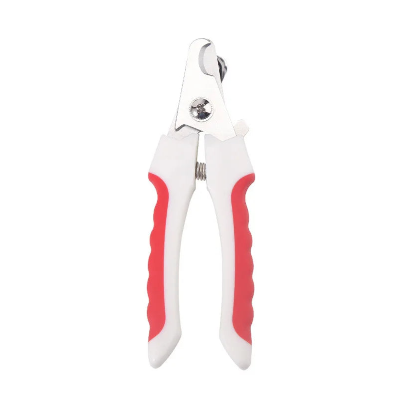 Pet Nail Clippers for Large Dog Nail Trimmer Stainless Steel Scissor Multifunctional Nail Cutter Cat Claw Care Grooming Supplies